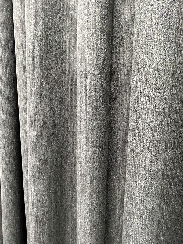 How to improve the drape of Retro light luxury curtain fabric?