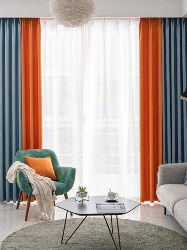 DianDian Linen-Cotton And Linen Texture Graininess-Polyester Fiber High-precision Japanese Simplicity Curtain Fabric