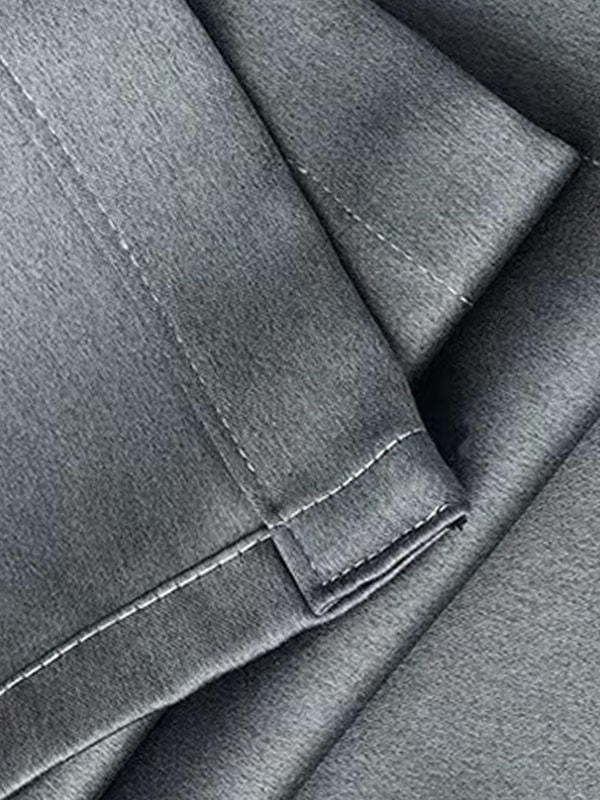 MuNiHei-Silk touch-Polyester fiber high-precision Modern simplicity curtain fabric