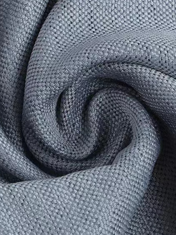 Double Sided Linen-Cotton And Linen Texture Graininess-Polyester Fiber High-precision Nordic Style Curtain Fabric