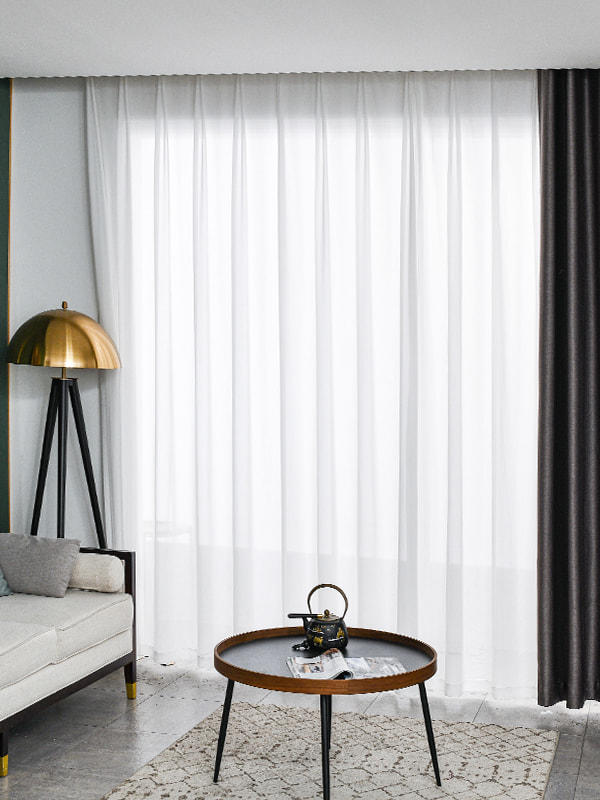 W-LOVE-Silk Touch-Polyester Fiber High-precision Modern Simplicity Curtain Fabric