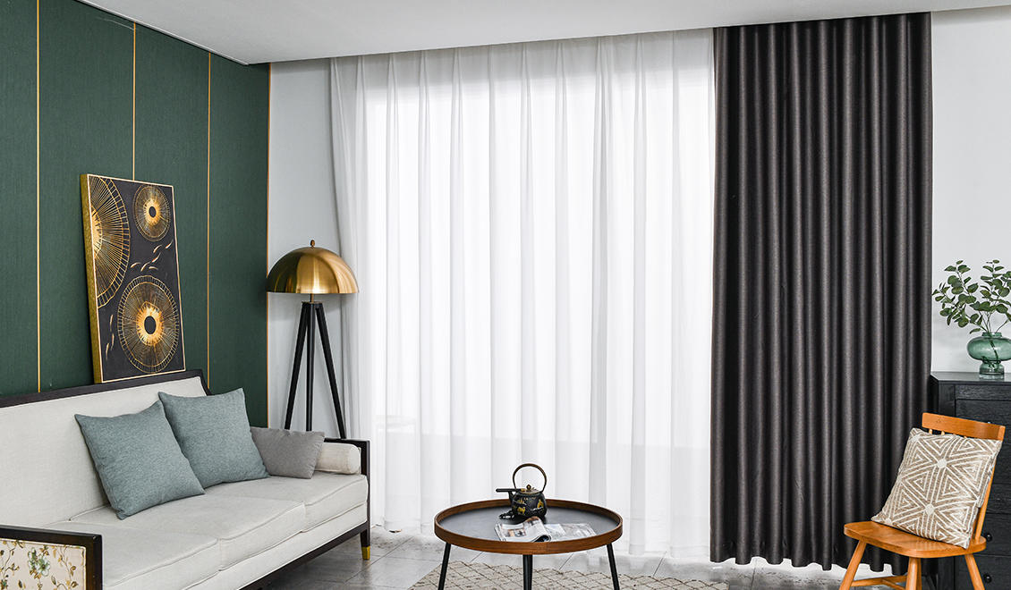 Modern simplicity curtain fabric