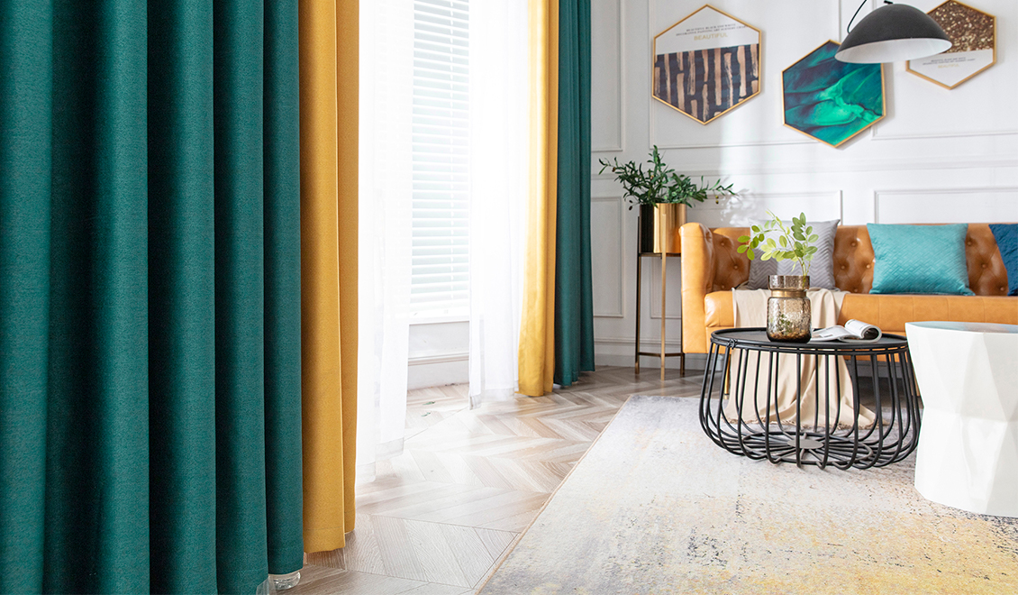 Nordic style curtain fabric