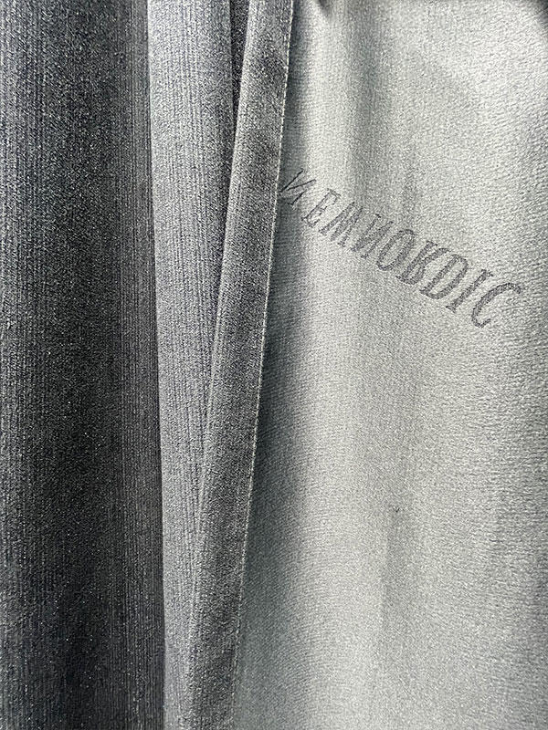 Romantic-Cotton and linen texture graininess-Polyester fiber high-precision Retro light luxury curtain fabric