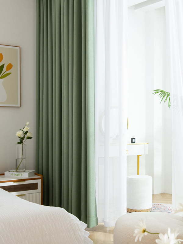 Home Decoration Cotton And Linen Curtains Are A Good Choice